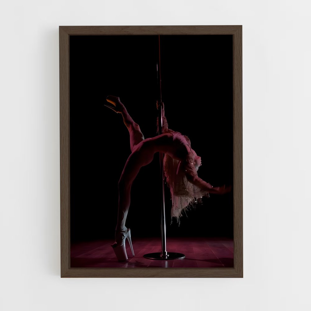 Poster Lumières de Pole – affiche Danse (vue 5)